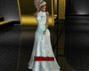 Long White Mint Dress
