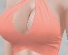 A~ Peach Busty Halter