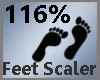 Feet Scaler 116% M A