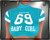 Teal Baby Girl Top/ BBG