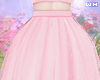 w. Pink Long Skirt