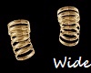 Wide Gold Bangles