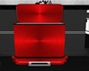Red&Blk Anima Trash Can