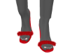 Fur Heels Red