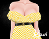 R. Kace Yellow Dress