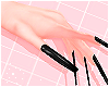 Long nails black