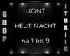 lTl LIONT Heut Nacht