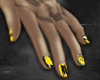 YELLOW Y2K NAILS