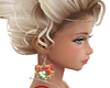 mistletoe earrings
