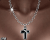 Single Cross Necklace F