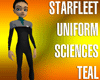 Starfleet Uniform Teal