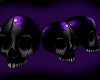 M3 Skulls Seats Purple