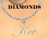 !F! Kev Diamond Necklace