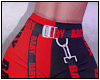 Selena Pants Red Black