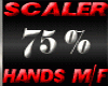 Hands Scaler 75 % M/F