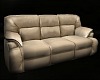 T- Leather Couch cream