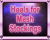 Heels for Mesh Stockings