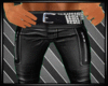 [ML] leather pants black