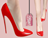 ♕ Power Red Heels