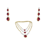 Red Diamond Jewelry Set