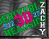 Z: Derivable 3D Headsign