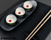 Elegant Sushi Plate