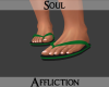Green FlipFlops