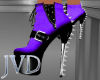 JVD Purple Spiked Boots