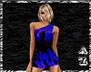 Blue Flames Dress