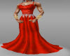 Red Glitter Formal Gown
