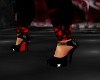Black /red heels