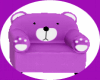 Purple Bear Chair