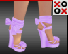 Purple Wedge Heels