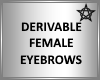 DERIVABLE EYEBROWS (F)