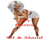 D* 70+ Sit & Stand Poses