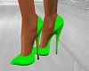 Neon Green Stilettos