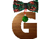 Oversized "G" Ornament