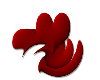 Heart Swirl sticker