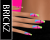 -B- ColorBlock Nails
