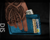 (+_+)MENS BLUE WALLET
