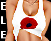 POPPY TANK WHITE