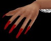 Hands Red Nails