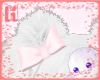 |H| Poms+Bow Pink