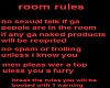 DA room rules