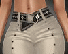 Beige Leather Flare RL