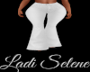 !LS Flare White Jeans