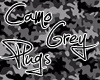 Camo Grey Plugs