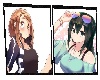 2 pc Anime Frame Girls