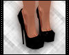 *CC* Fully black heels
