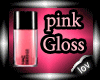 Lip pink Gloss 10v